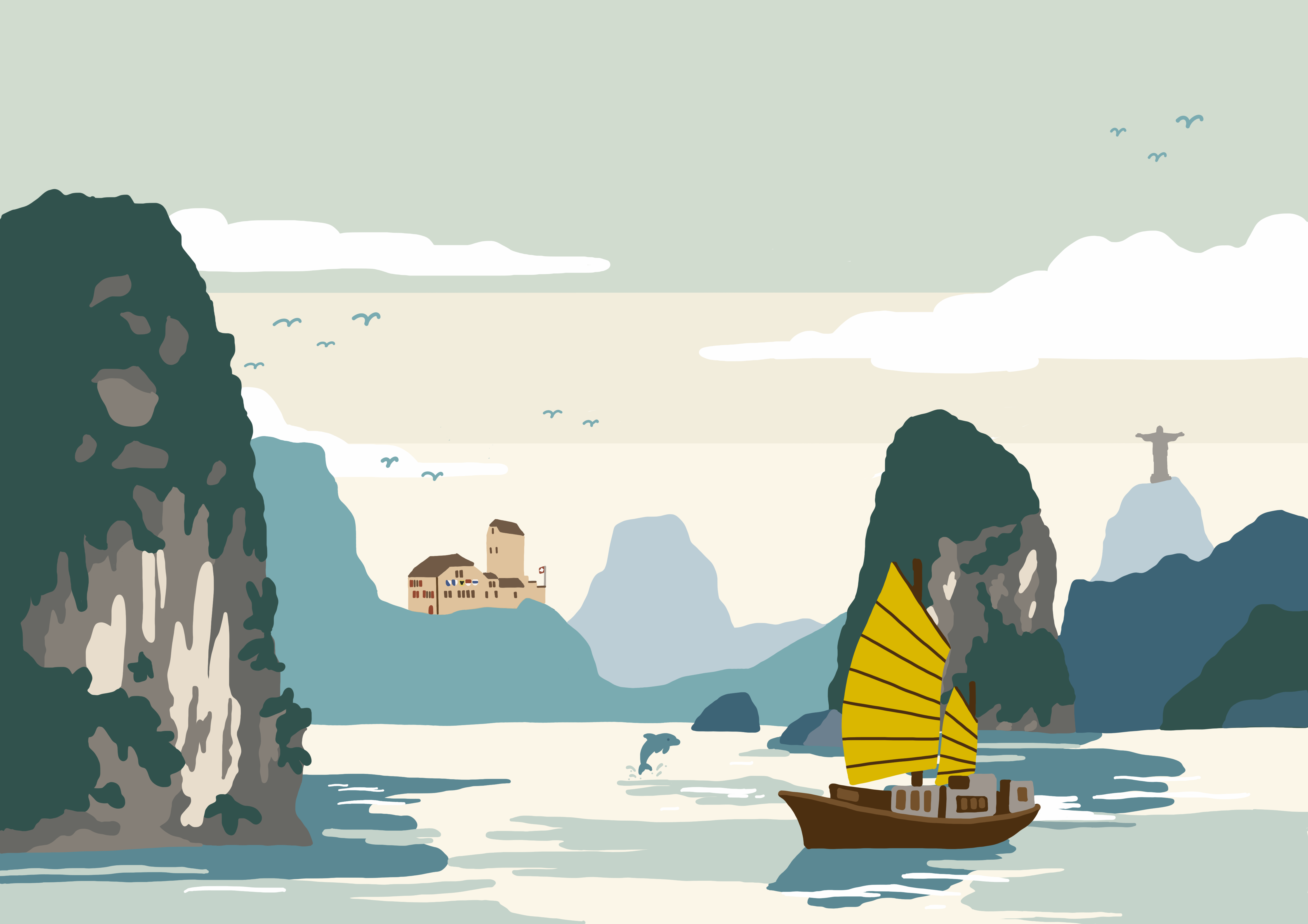Ha Long Bucht